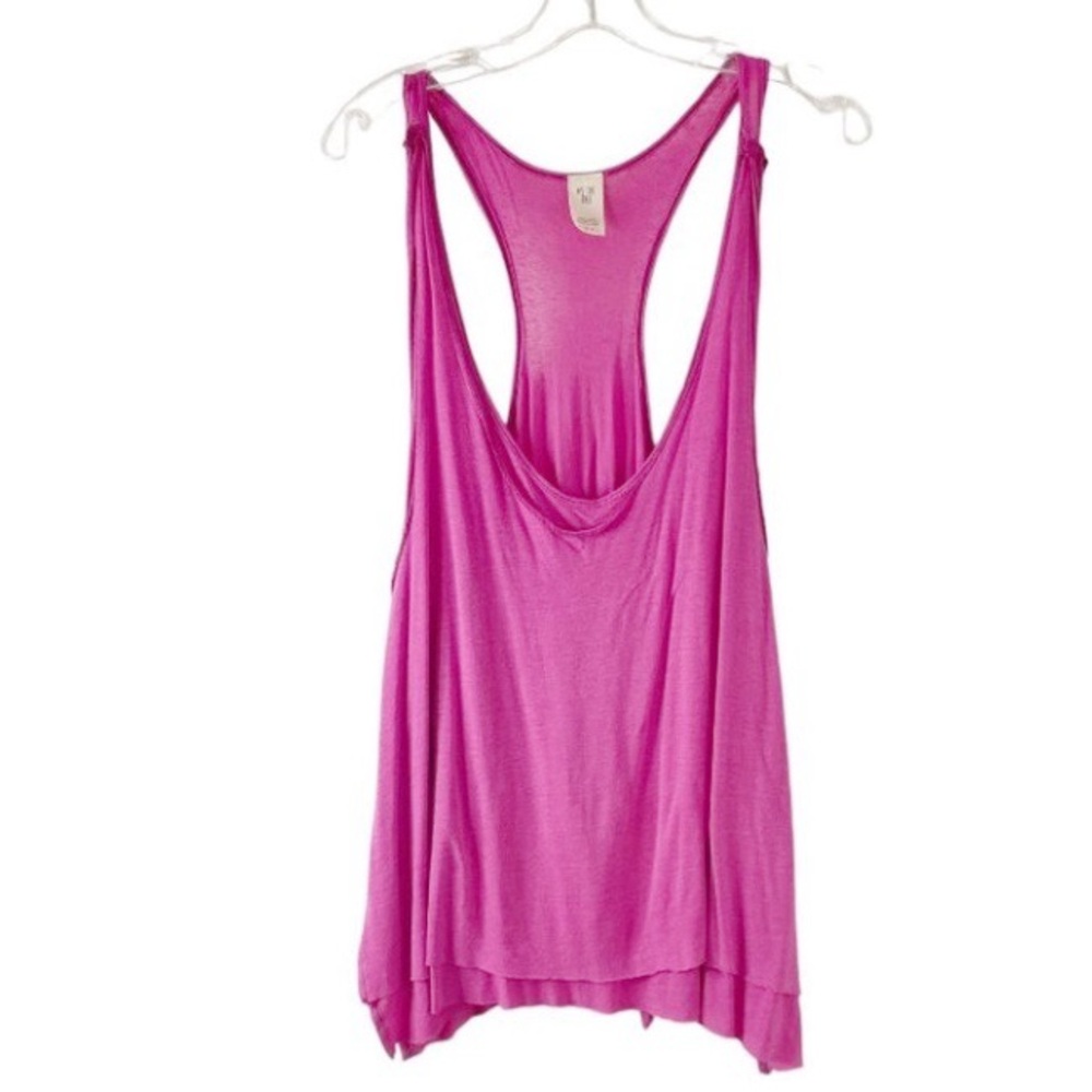 Free People Racerback Layered Tank Top Pink Women Size S HSH - Picture 3 of 8